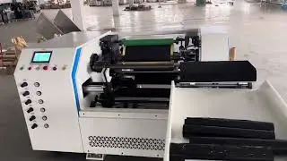 Automatic Coreless Type Stretch Film Rewinding Machine