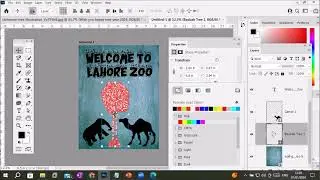 Photoshop Class-Five | Insert or Make Shape | Combine, Subtract, Intersect shapes | Align Distribute