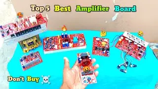 5 सबसे खतरनाक Amplifier board?? Best Amplifier board For MV Collection! Best class d amplifier board