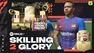 This Is How You Get Free 100K PACKS! | FIFA 22 Skilling To Glory #5