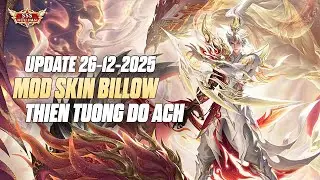 Hướng dẫn mod skin BILLOW THI&Ecirc;N TƯỚNG ĐỘ &Aacute;CH mới nhất m&ugrave;a s4-2025 | Pmin Mod - Road To 3000