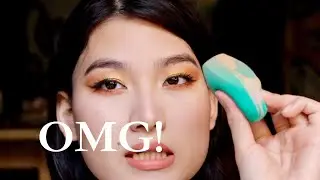 Beauty Blender Dupe !? | EcoTools Fresh Perfecting Blender Sponge Review & DEMO