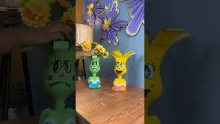 Fun and cute ☺️ flower planter #shorts #ytshorts #planter #cute #fun #trend