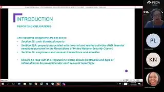 FAIS Webinar: Reporting Obligations
