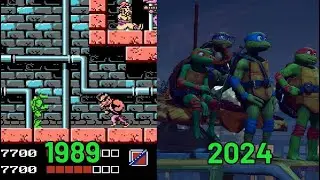Evolution of Teenage Mutant Ninja Turtles Games [1989-2024] To TMNT Mutants Unleashed