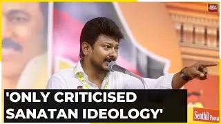 &lsquo;When PM Says Congress Mukt Bharat&rsquo;: Udhayanidhi Stalin On His Sanatana Remark