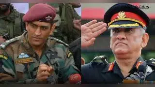 Para commando MS Dhobi || #msdhoni #indianarmy #youtubevideo