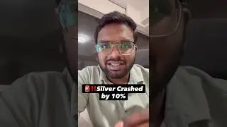 🚨‼️Did Silver Crash by 10%? | How to invest in Silver? | Link to the Guide in Description🔗