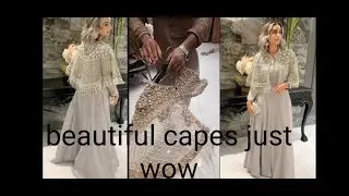 latest pakistani dresses trend | cape shawls | alibridals