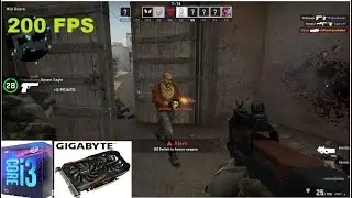 GTX 1050 TI + Core i3 9100f [CS:GO gameplay]