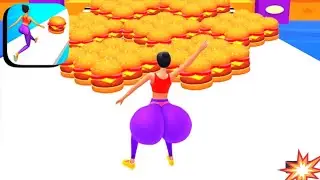 Twerk Race 3D 👸🥒🍔 All Levels Gameplay Trailer Android,ios New Game 2