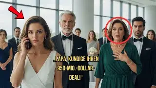 Braut vom Bräutigams Familie verspottet – bis sie den 950-Millionen-Deal platzen ließ.