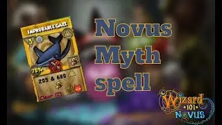 Wizard101 | New Novus Myth Spell | Improbable Gaze