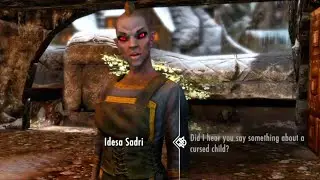 Idesa Sadri told story of Aventus Aretino. Skyrim Anniversary Edition