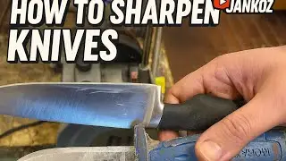 Slipa 5 Slipa knivar med Tormek | Sharpening knives with Tormek #slipaknivar #tormek #knife