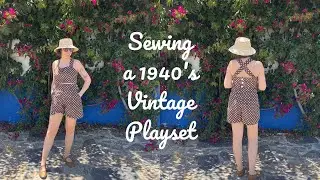 Making A VINTAGE 1940's Inspired Playset!