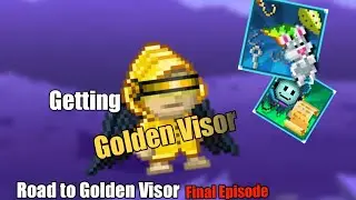 Road to Golden Visor Final Series : OBTAINNING GOLDEN VISOR ft. Wokun | Pixel Worlds