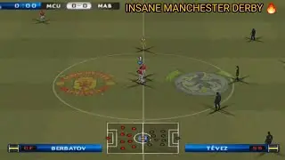 🔥 THIS MANCHESTER DERBY WAS INSANE! | Man United 🆚 Man City – PES 2010