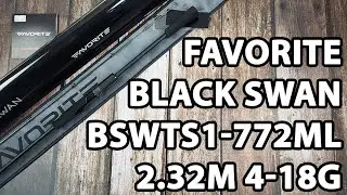 Спиннинг Favorite Black Swan BSWTS1-772ML 2.32m 4-18g Fast
