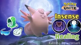 Clefable Healing✨️ in Solo Queue Pokemon Unite Clefable Gameplay [Pokemon Unite] .xGamer-WCSTARKx.