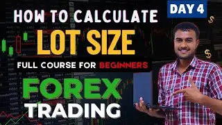 💹 Lot Size Calculation Explained Step-by-Step | Forex Trading Full Course Basic to Advanced #lotsize