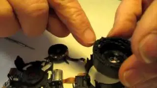 Canon A2300 Lens Reassembly
