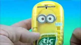 MINIONS MOVIE TIC TACS BREATH MINT REVIEW