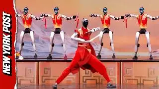 Humanoid Robots Perform in China's 2026 Lunar New Year Gala