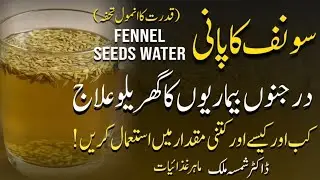 Top 10 Magical Benefits of Fennel Seeds Water | Saunf ke Pani ke fayde | Dietitian Shamsa Malik 