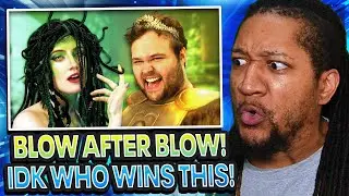 Freshy Kanal - King Midas vs Medusa (RAP BATTLE!) | Reaction!