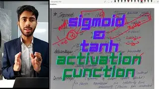 4.1 Sigmoid | Hyperbolic Tangent Function or Tanh | Activation Functions| Notes | Easy | Hindi