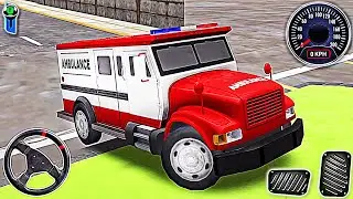 Ambulance Rescue Rush Sim 3D - Emergency VAN Stunt Driving Game | Android Gameplay