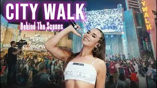 I performed at CITY WALK (behind the scenes)