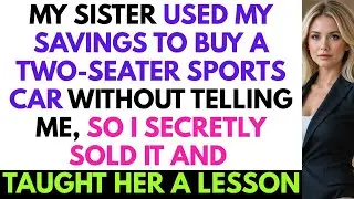 My Sister Used My Savings to Buy a Two-Seater Sports Car Without Telling Me, So I...