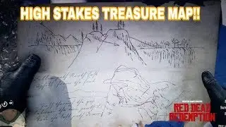 RDR2! PART 2 HIGH STAKES TREASURE MAP!