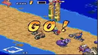 GamePlay - (SNES) Biker Mice From Mars - Round 3