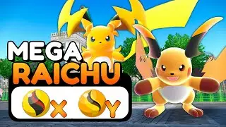 Como conseguir a Mega Raichu X Y en Leyendas Pokemon ZA