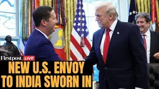 LIVE: Donald Trump Attends Swearing-In Ceremony for U.S. Ambassador to India | White House