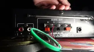 toy speaker blowing av-298bt amp.