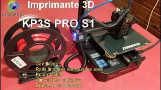 Imprimante 3D Kingroon KP3S PRO S1, un bon rapport qualité/prix