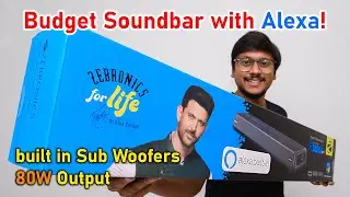 Powerful Soundbar with Alexa on Budget... Zeb Juke Bar 3820A Pro Review! 🔥