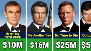 💰 Every James Bond Actor Paycheck For Each Movie 