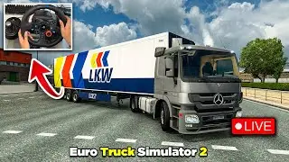 Euro Truck Simulator 2 | Driving Truck with Logitech G29 | Hindi LIVE STREAM