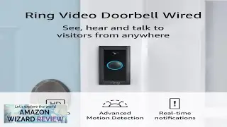 Ring Video Doorbell Wired Use Two-Way Talk advanced motion detection HD Review