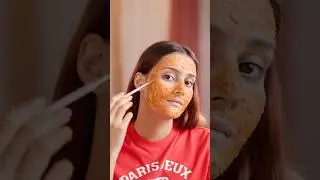 DIY Vitamin C Face Mask for Glowing Skin | Brighten Dark Spots Naturally #shorts #facemask #vitaminc