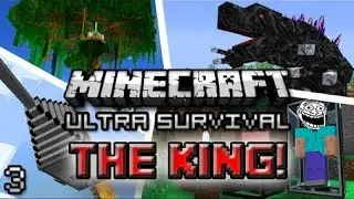 Ultra Modded Survival Ep. 3 | Inda Startled The King! w/ Adam & Inda