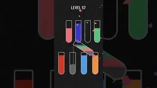 🤯 Level 57 🤯 | Hard Level | Water Sort Puzzle Game | Brain Boosting Games | #19 Videos For Channel.