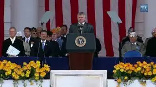 President Obama Honors Veterans at Arlington National Cemetery