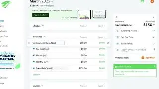 March Budget Update | Budget With Me | Every Dollar | Furniture Purchase | 2022