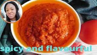 7 Minute African Pepper Sauce Recipe | Very hot and spicy | 🌶 Cameroonian fish pepper.